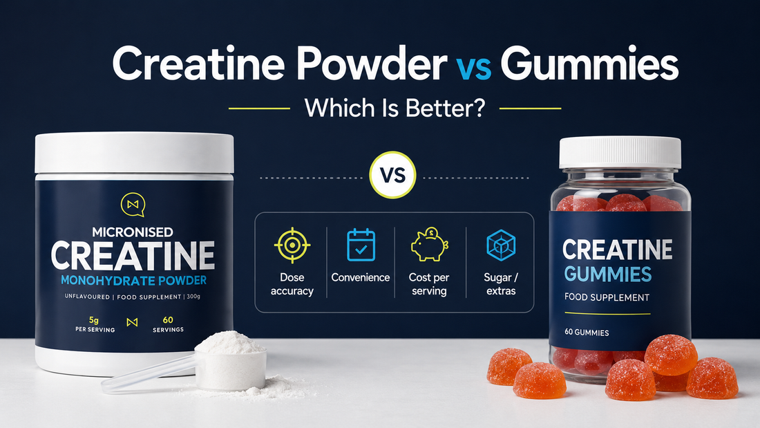 Creatine Powder vs Gummies: Which Is Better?
