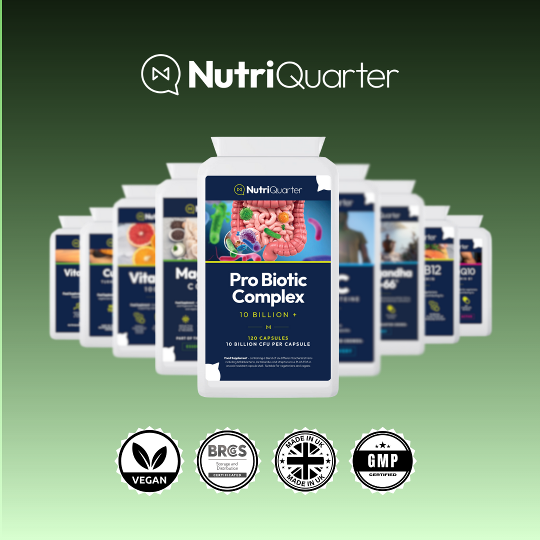 Probiotic Complex: 10 Billion CFU of Gut-Friendly Goodness