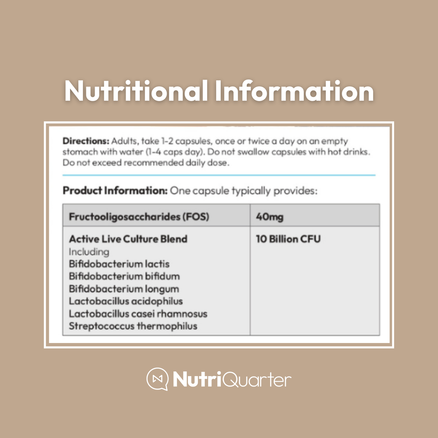 Probiotic Complex
